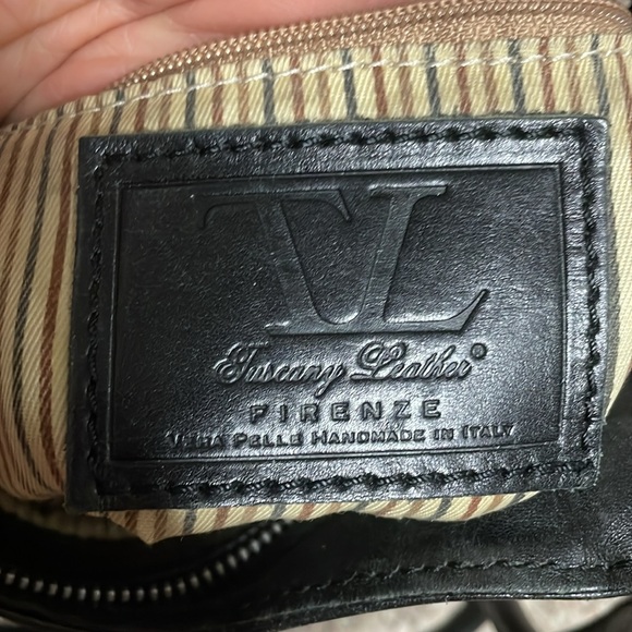 Vintage y2k Tuscany leather convertible backpack purse - Picture 5 of 11